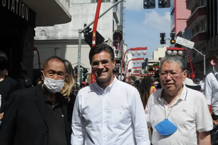 Na Liberdade, governador de São Paulo fala sobre revitalização